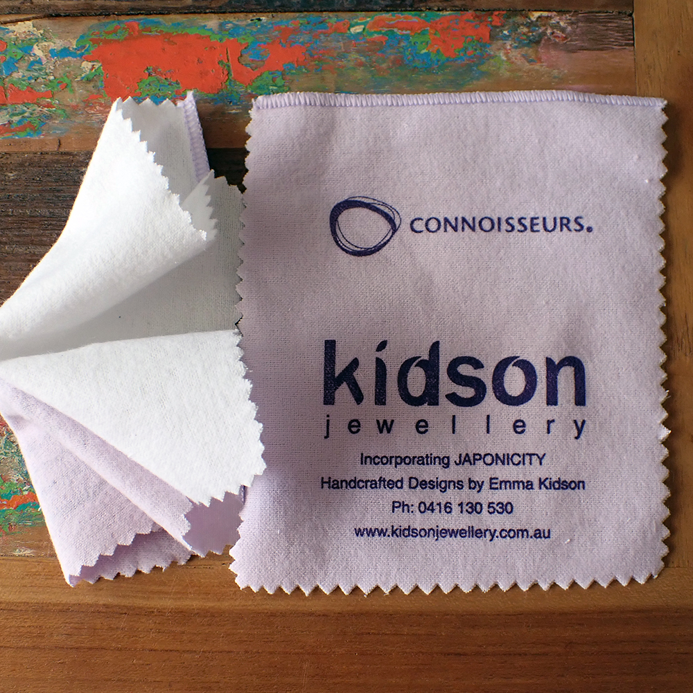 Silver Polishing Cloths Emma Kidson Jewellery